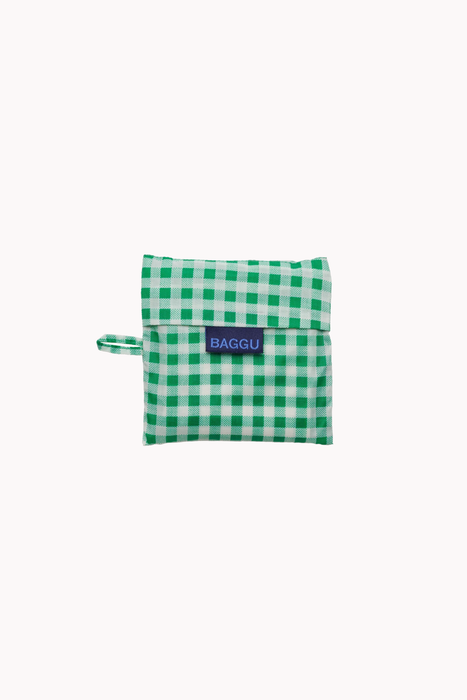 Baggu in Green Gingham