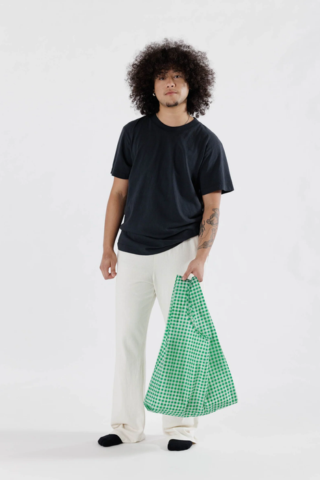 Baggu in Green Gingham